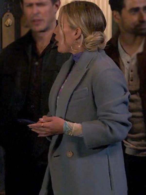 How I Met Your Father Sophie Blue Blazer Coat - Image 2