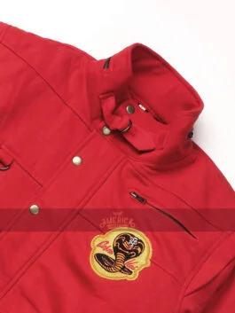 Johnny Lawrence Red Cobra Kai Jacket