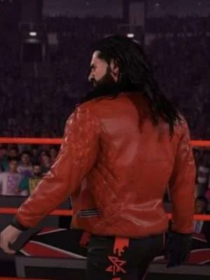 Alternative view of WWE 2K22 Seth Rollins Leather Jacket
