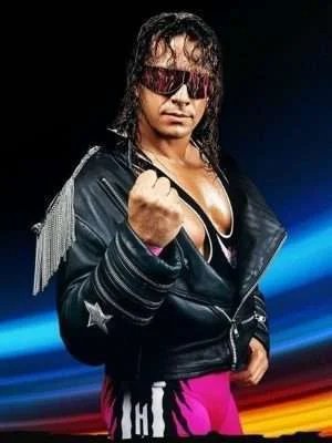WWE 2K22 Bret The Hitman Hart Jacket