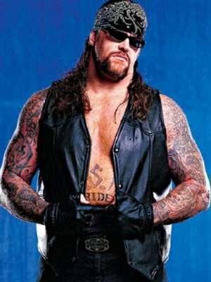 WWE Undertaker Leather Vest