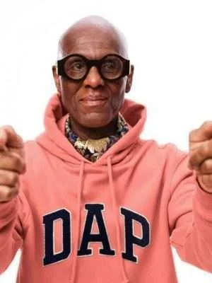 Alternative view of Dapper Dap Pink Hoodie