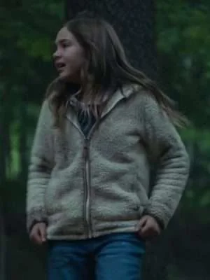 Alternative view of Firestarter 2022 – Charlie McGee Shearling Jacket