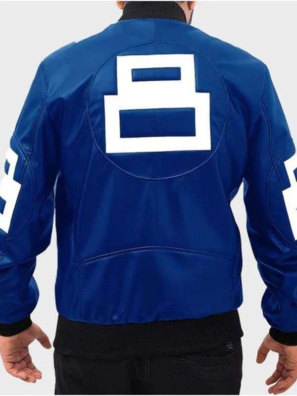 8 Ball Bomber Blue Jacket