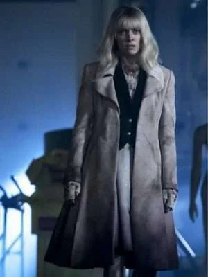 Batwoman S02 Beth Kane Suede Leather Coat