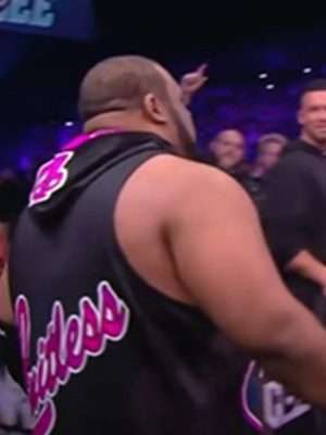 Alternative view of AEW Keith Lee Hoodie Vest