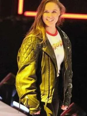 Alternative view of Ronda Rousey Bomber Jacket
