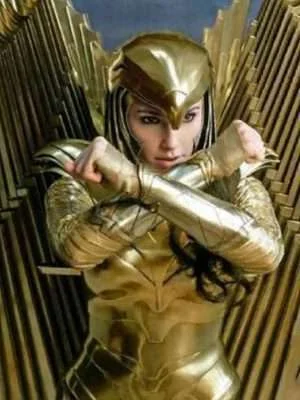Wonder Woman 1984 Diana Prince Golden Costume Jacket