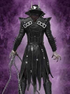 Alternative view of The Batman Who Laughs Coat