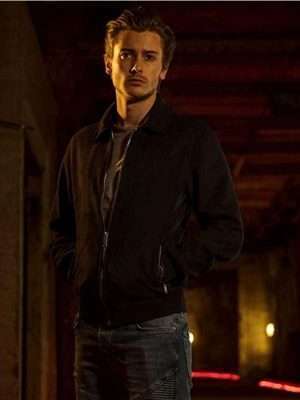 Alternative view of Elijah Rowen Black Fleece Jacket