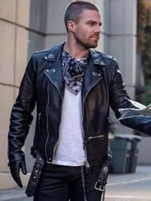 Arrow Elseworlds Biker Jacket