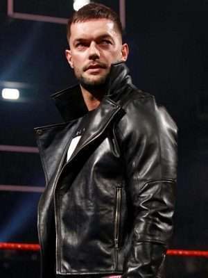 Alternative view of WWE Finn Balor Leather Jacket