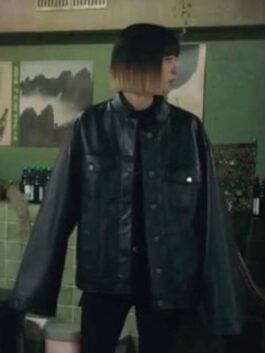 Itaewon Class Jo Yi Seo Black Jacket