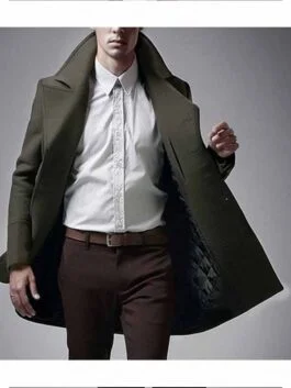 Justice League Arthur Curry Aquaman Gray Coat