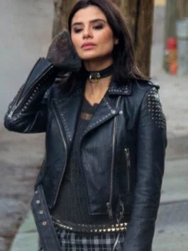 Doom Patrol Crazy Jane Studded Black Jacket