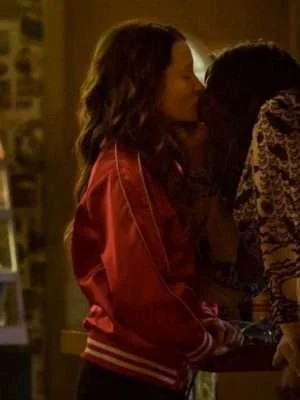 Alternative view of American Gods S02 Laura Moon Varsity Jacket