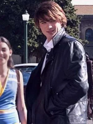 Alternative view of The Kissing Booth 2 Noah Flynn Black Jacket