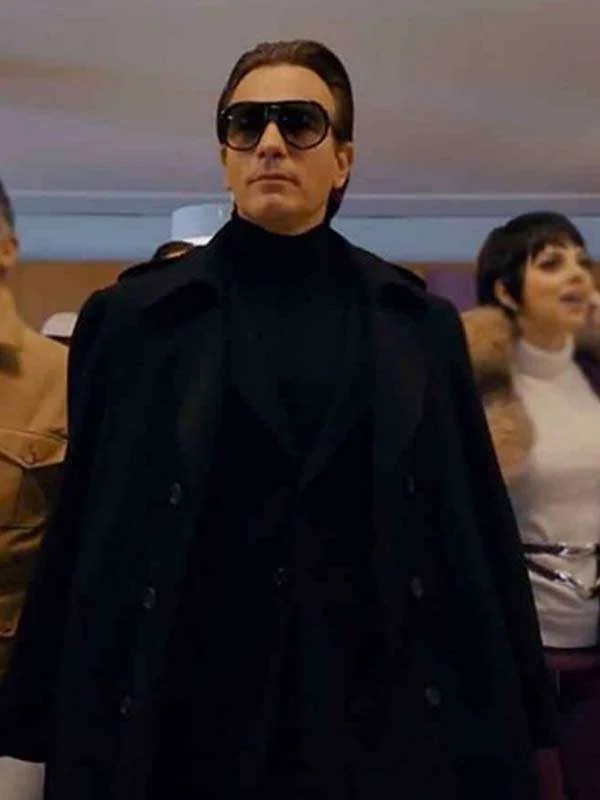 Halston Ewan McGregor Black Wool Coat - Image 2