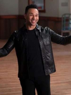 High School Musical Mr. Mazzara black Jacket