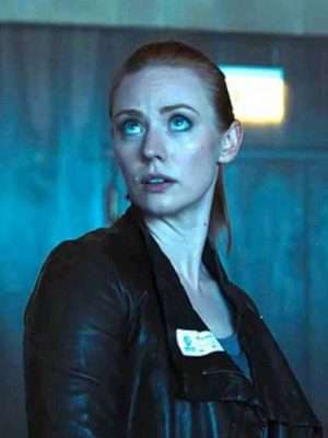 Amanda Harper Escape Room Leather Jacket