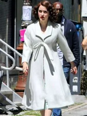 Alternative view of Rachel Brosnahan The Marvelous Mrs. Maisel White Coat