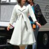 Rachel Brosnahan The Marvelous Mrs. Maisel White Coat