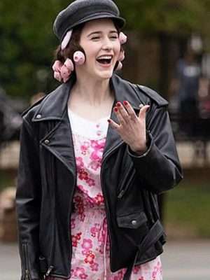 The Marvelous Mrs. Maisel Miriam Maisel Leather Jacket