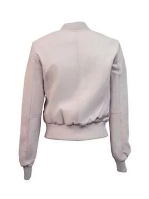 Alternative view of Light Pink Top Gun Vegan Jacket
