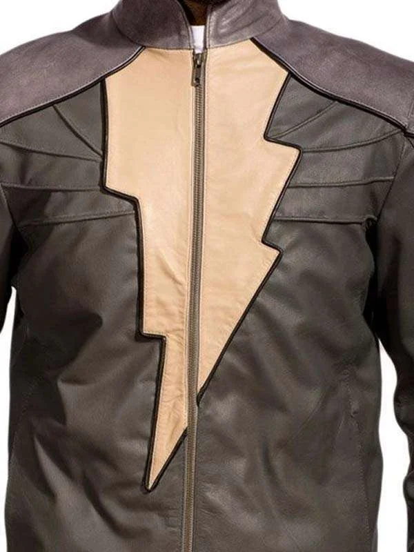 Black Adam Leather Jacket - Image 4