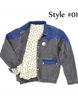 Back to The Future Marty Mcfly Denim Jacket4