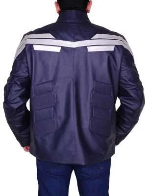 Alternative view of Captain America The Winter Soldier Chris Evans Jacket