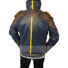 Mens Zane Borderlands Leather Green Jacket