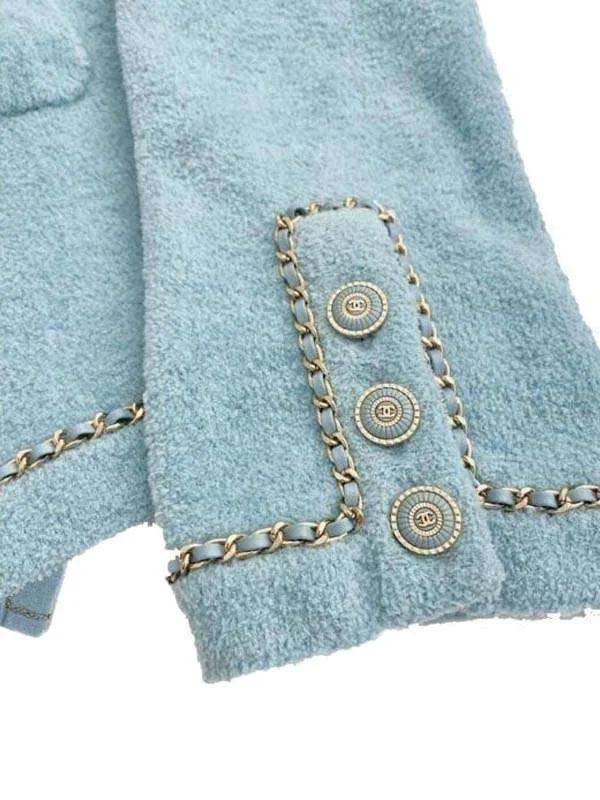 Emily In Paris Emily Cooper Blue Cardigan - Image 4