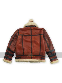B6 Aviator Sheepskin Waxed Jacket