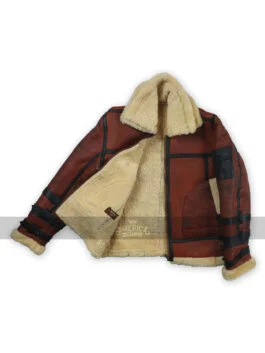B6 Aviator Sheepskin Waxed Jacket