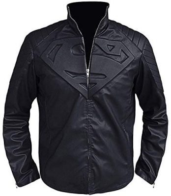 Superman Smallville Black Jacket For Men