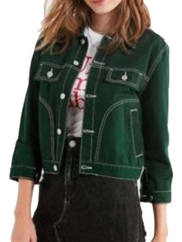 9-1-1 May Grant Green Jacket