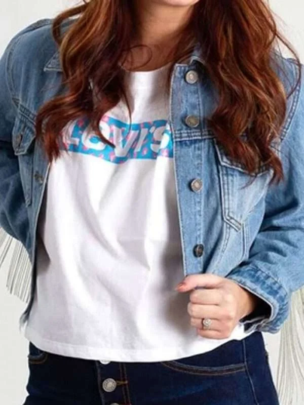 Hustlers Constance Wu Cropped Jacket