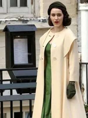 Alternative view of The Marvelous Mrs. Maisel Miriam Maisel Beige Wool Coat