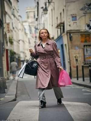 Alternative view of Villanelle Killing Eve Trench Coat