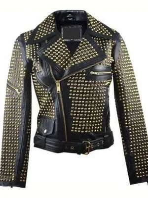 Full Golden Studded Jacket