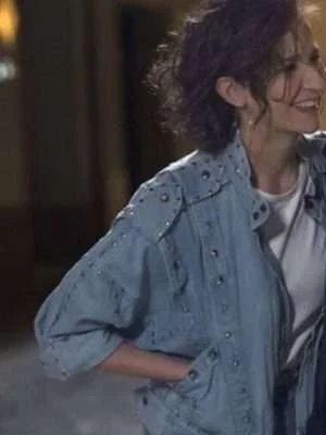 Aline 2022 Valérie Lemercier Denim Jacket