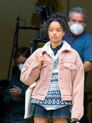 Gossip Girl 2021 Zoya Lott Sherpa Jacket