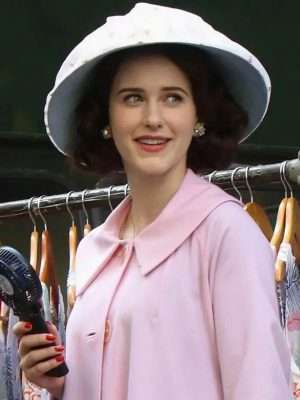 Alternative view of The Marvelous Mrs. Maisel Miriam Maisel Light Pink Coat
