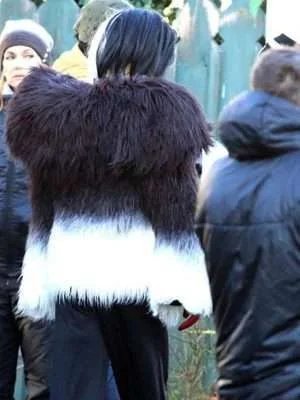 Alternative view of Once Upon a Time Cruella Deville Fur Jacket