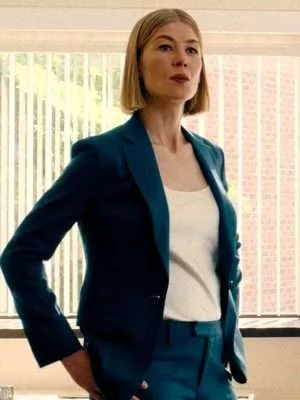 I Care a Lot Marla Grayson Blue Blazer