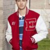 High School Musical - EJ Red Letterman Bomber Jacket