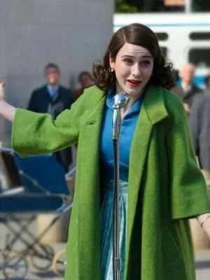 Alternative view of The Marvelous Mrs. Maisel Green Coat