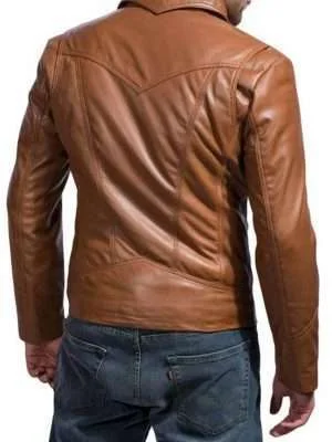 Alternative view of X Men Days of Future Past Leather Jacket