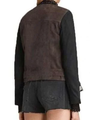 Alternative view of Arrow Katie Cassidy Suede Jacket
